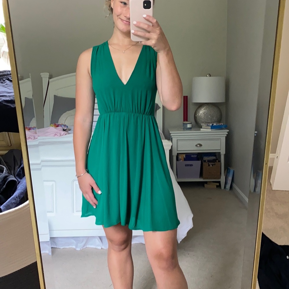 Emerald Green Dress